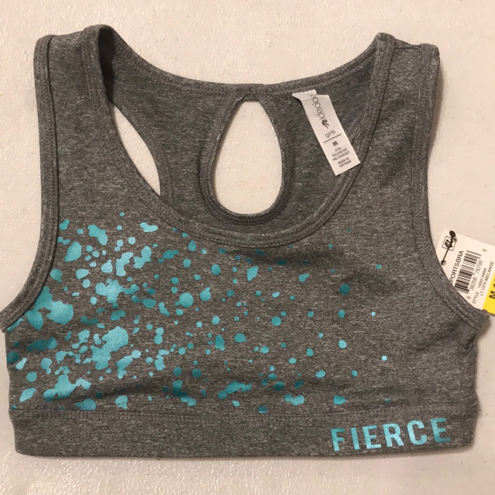 Ideology Girls sports bra! Size 10/12